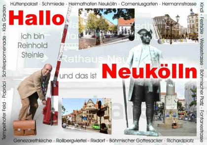Führung in Berlin Neukölln (Rixdorf) mit Reinhold Steinle