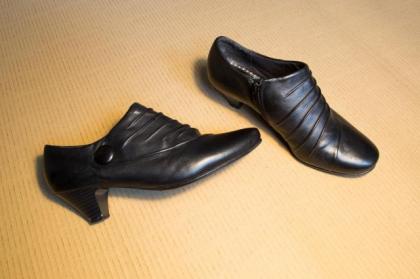 Größe 39 Design Stiefeletten Damenschuhe Boots Leder schwarz Damen Schuhe mit Ab