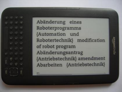 Mit ebook im Urlaub / am Strand Uebersetzungen lernen: LESEPROBE zu Woerterbuch-