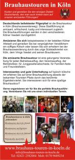 Lustige Brauhaustour am Eigelstein es Musik ..... inkl. Kölsch!