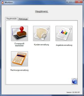 Büroprogramm für Kleinunternehmer (Angebote, Rechnungen und sonstige Geschäftsbr