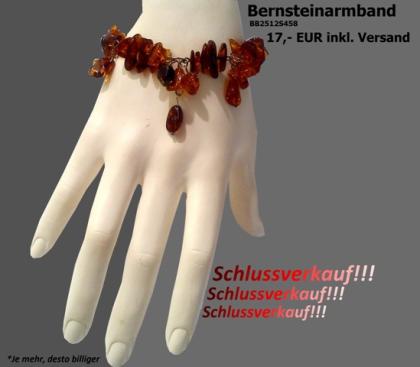 Armband aus litauischem Bernstein