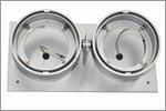 Deltalight  - GRID IN ZB 1 QR A - Ceiling Lamp - 1x100W G53 - 12V - IP20 - Alu G