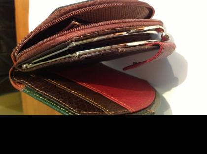 Hochwertige Ledergeldtasche!