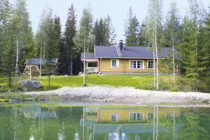 Finnland Ferienhaus am See 