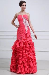 Chiffon ärmelloses Quinceanera Kleid - Dameo.de