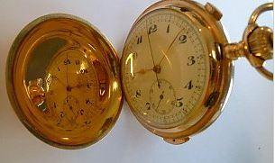 Taschenuhr INVICTA REPETION 585 Gold