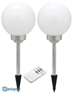 RGB LED Solar Gartenleuchte Restposten 