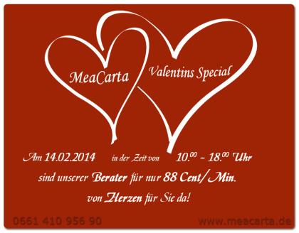 MeaCarta Valentins - Special