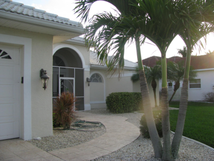 Florida, Cape Coral, Grosszuegige Villa, mit Schwimmbad and Kanal mit Zugang zum