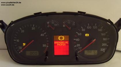 Pixelfehler Reparatur Kombiinstrument Tachoreparatur VW Bora, Golf, Passat