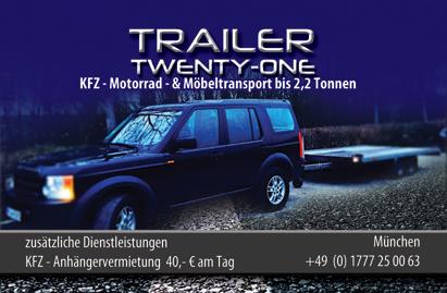 Trailer Twenty One Autotransport