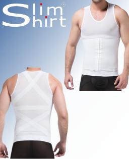 Kräftige korrigierende bauchweg Kompression Shirt für den gesamten Oberkörper.