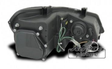 Scheinwerfer Set Tagfahrlicht Optik VW Polo (6R) black