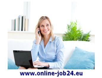 Arbeiten im Home Office, PC Heimarbeit online von zu Hause, Nebenjob mit Karrier