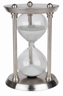 Sanduhr im Shop