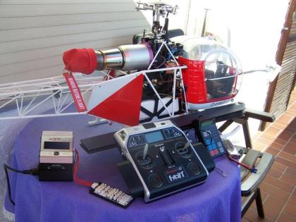 Vario RC Hubschrauber mit Turbine