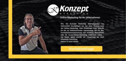 Konzept Marketing