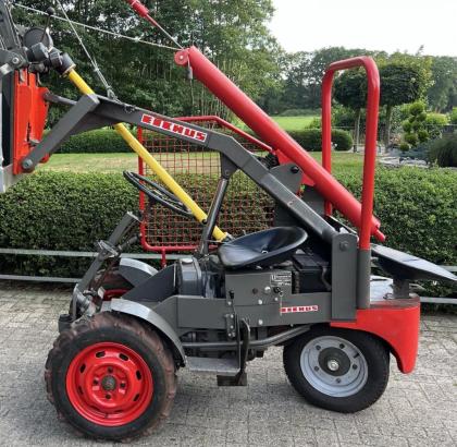 Eichus HD 12, 3941 Mistkanone Eicher, Radlader, Selbstfahrende Arbeitsmaschine