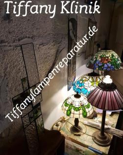 Tiffany Lampen Reparatur Fusing Rahmen Bleiverglasung in Mülheim Ruhr Duisburg