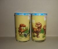 Bautzner Kindersenf Sammelglas DINO Glas 1