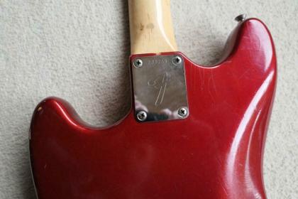 Fender Mustang 1969 Competition Red Original