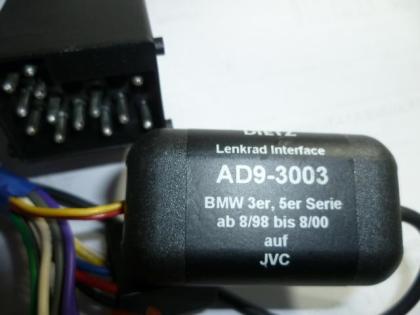 Dietz BMW 3er, 5er Lenkrad Interface AD 9-3003Plus .Nr. 41