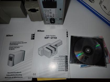 Nikon Super Coolscan LS 5000 ED + SF-210 Dia Feeder