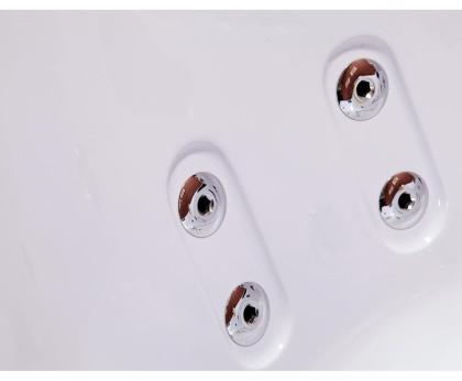Badewanne Jacuzzi Massage Spa Eckwanne Radio Acryl 152x152x58