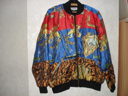 Farbenfroher Blouson,Grösse L
