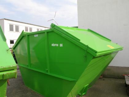 Verkauf von 10 m³ gedeckelten Absetzcontainern