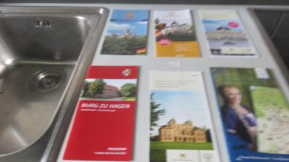 Schlösser und Burgen Broschüren zu verschenken
