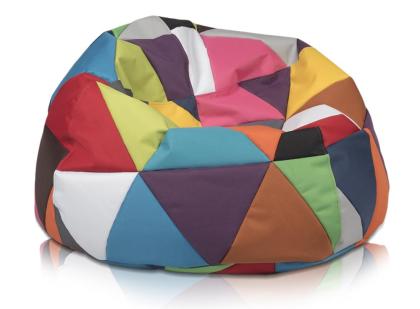 Hülle Bezug Sakwa M Mix Beanbag Sitzsäcke Polyester Kunstleder ohne Füllung