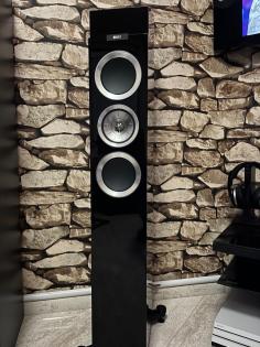 KEF Dolby Lautsprecher sound system R200c, R500 x2, R800ds x2, R50 x2, R400b