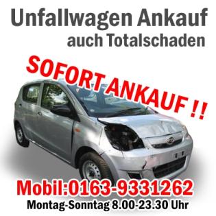 KFZ Ankauf von Unfallwagen aller Art - Audi BMW Opel Mercedes Toyota
