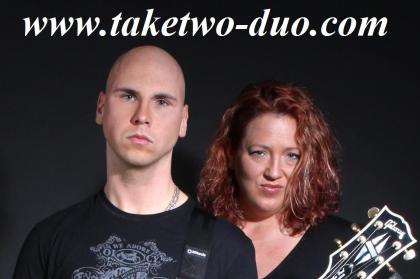 COVER ROCK DUO - TAKE TWO - Unplugged- & Liveband-Sound bundesweit buchbar