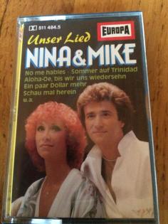 MUSIKKASSETTE, MC: etwa 1988: NINA & MIKE, RARITÄT, 11 LIEDER, kaufen + sammeln