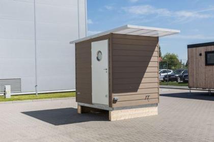 Sanitair gebaute für Camping platze