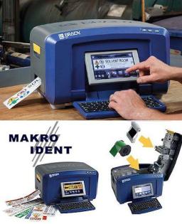 Lockout-Tagout Schilderdrucker Brady BBP35 und BBP37 mit Plotfunktion