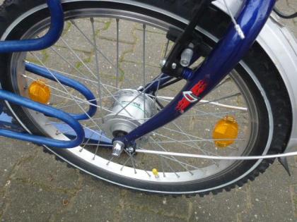 (131) 7 Gang Rücktrittsbremse 20 Zoll Rh 30 mit Nabendynamo