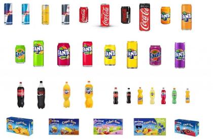 Coca Cola 330 ML / Red Bull 250 ML (Fanta, Sprite, Pepsi, Capri-Sun, Orangina, O