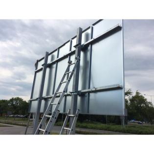 BILLBOARD AUF ZWEI BEINEN - 330X200 CM Werbung Marketing Werbemittel Werbemateri