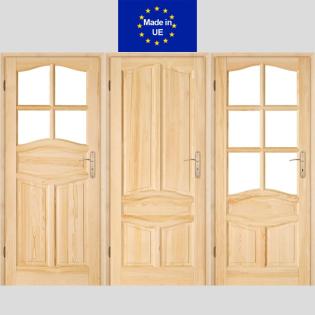Holztür Delfino Schiebetür Zimmertür Innentür Kiefer Durchgangstür 60/ 70/ 80/ 9