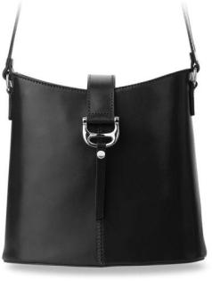 Italienische Damentasche Schultertasche Natur - Leder Umhängetasche viele Farben