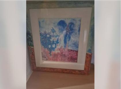 Marc Chagall Die liebenden über St Paul von omas samlung