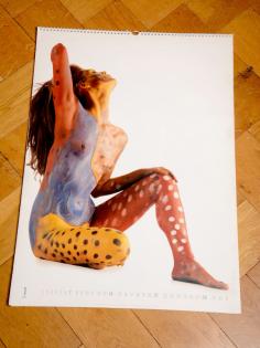 Bodypainting Aktkalender2021