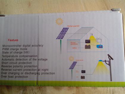 Stromversorgung Solarset komplett 100 Watt für Garten Camping Datsche etc.