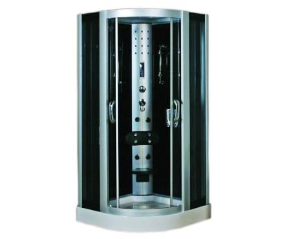 Duschkabine HYDROMASSAGE Hydro-Duschkabine 1000x1000x225 Duschwanne Radio Düsen 