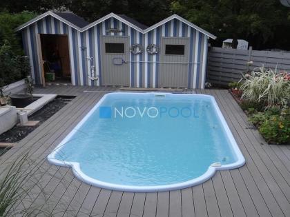 Schwimmingpool Schwimmbecken Gartenpool Pool TORINO NEU