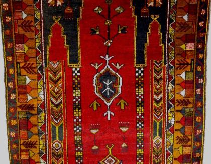 Orientteppich Konya 224x118 antik (T086)